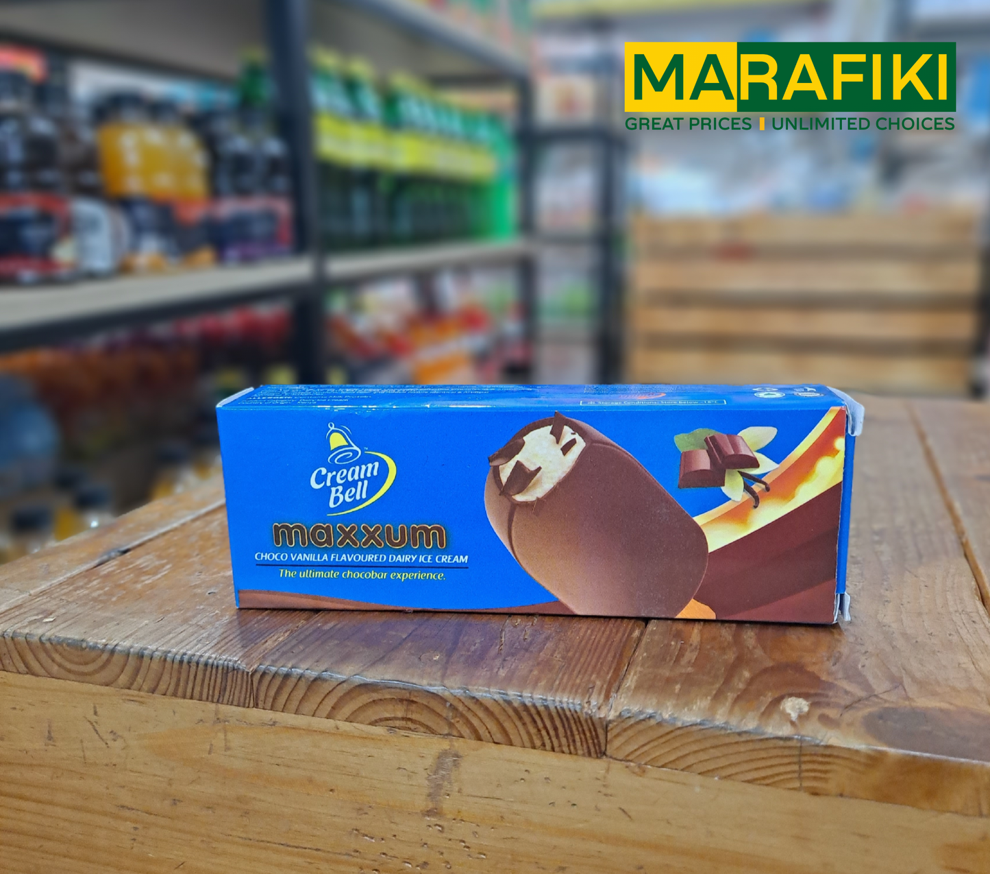 CREAMBELL MAXXUM CHOCO VANILLA BAR 120ML