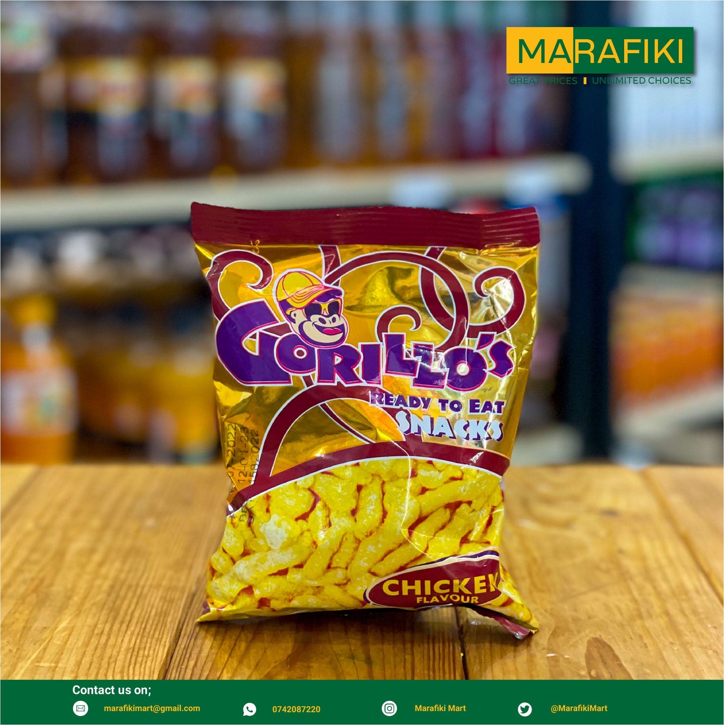 GORILLOS CHICKEN 24G