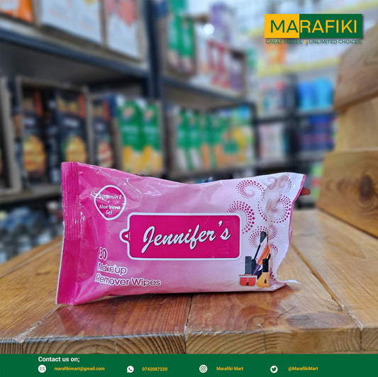 JENNIFER'S MAKEUP REMOVER WIPES