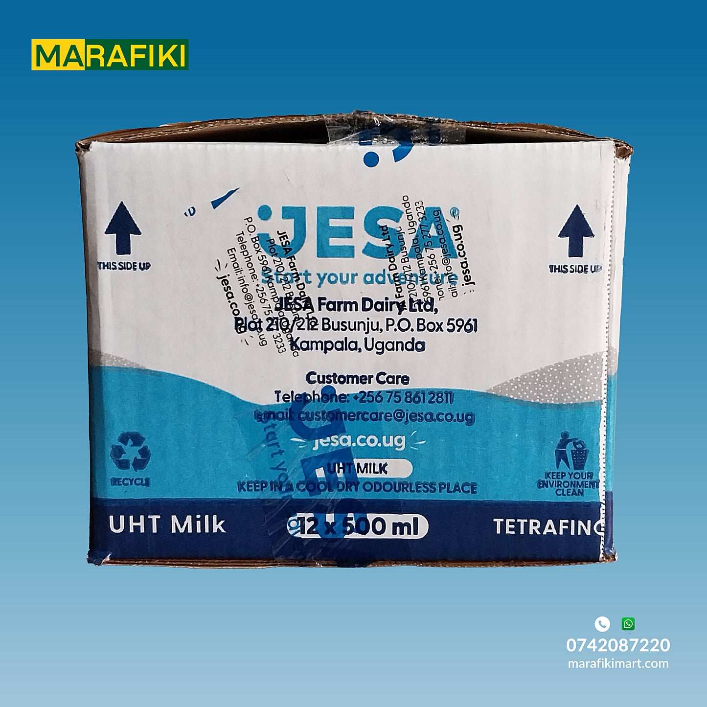 Jesa Milk Box 12 Pcs Tetra Fino