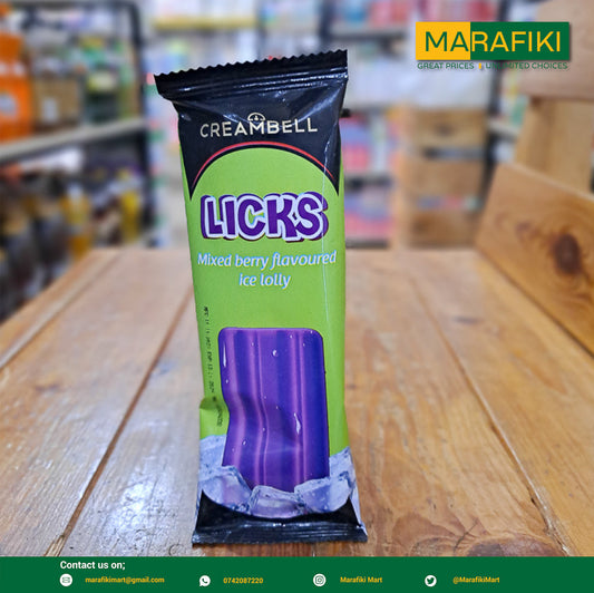 CREAMBELL LICKS MIXED BERRY 100G