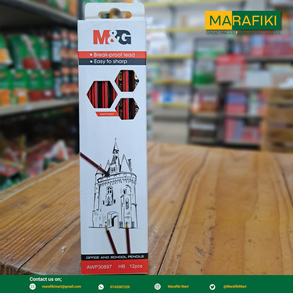 M&G HB HEX PENCILS AWP30897 1PACK