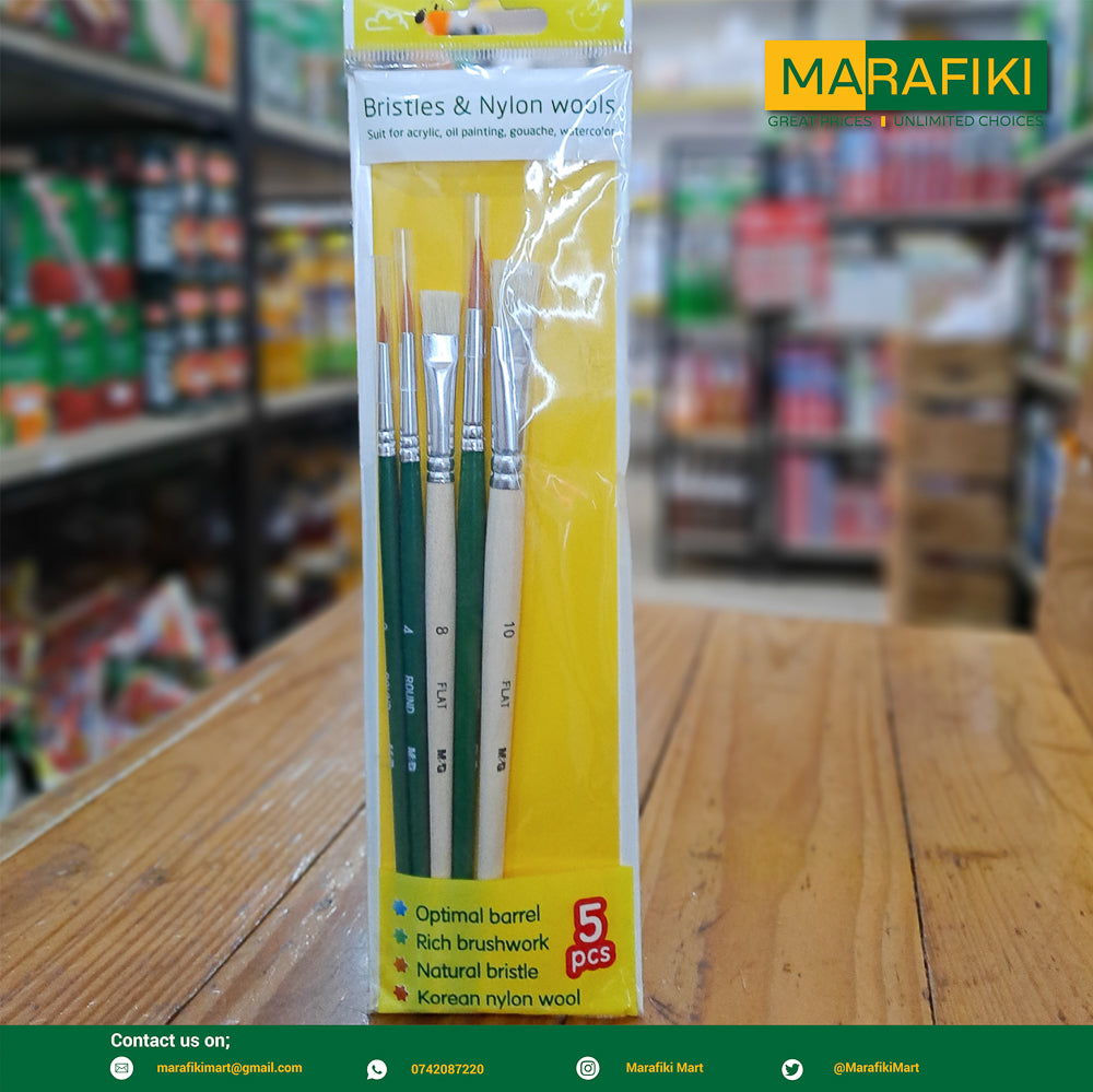 5PCS PAINT BRUSH 1PACK