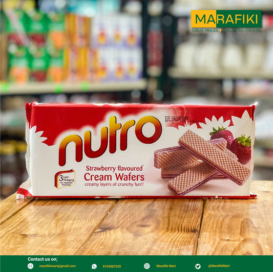 NUTRO STRAWBERRY WAFERS 73G