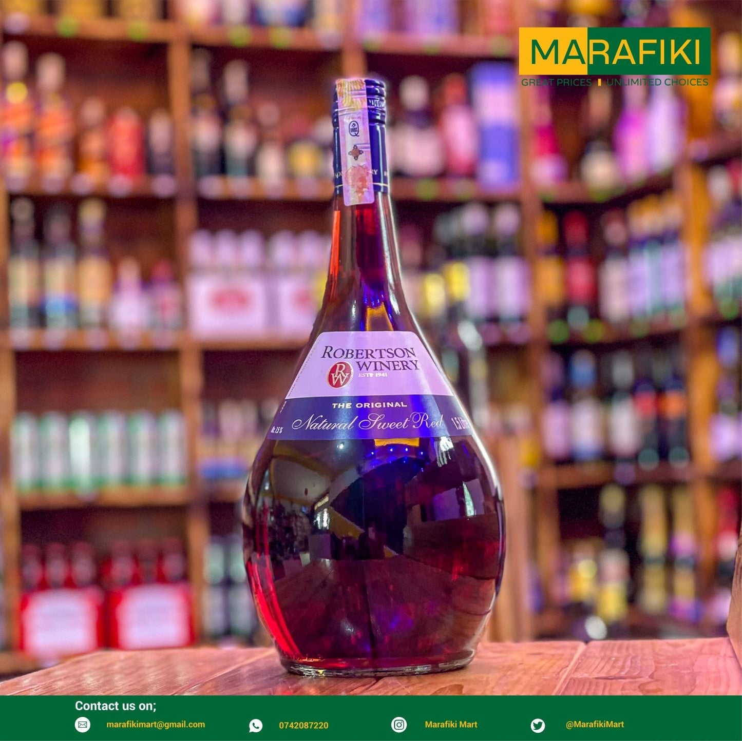 ROBERTSON ORIGINAL SWEET RED 1.5L