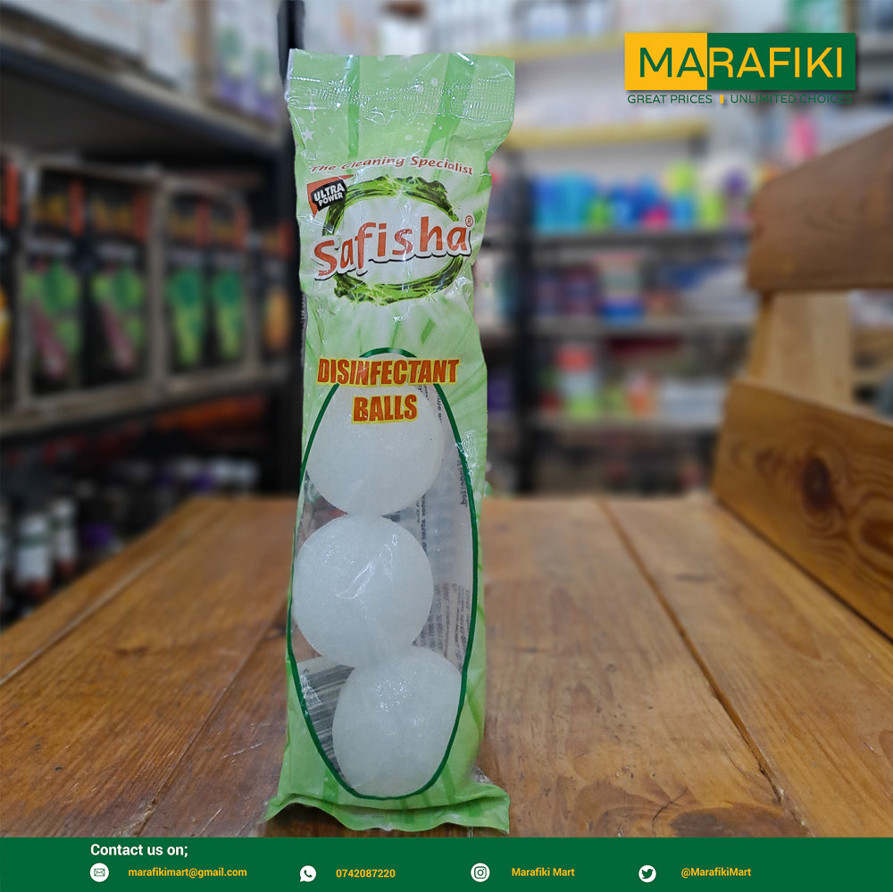 SAFISHA WHITE TOILET BALLS