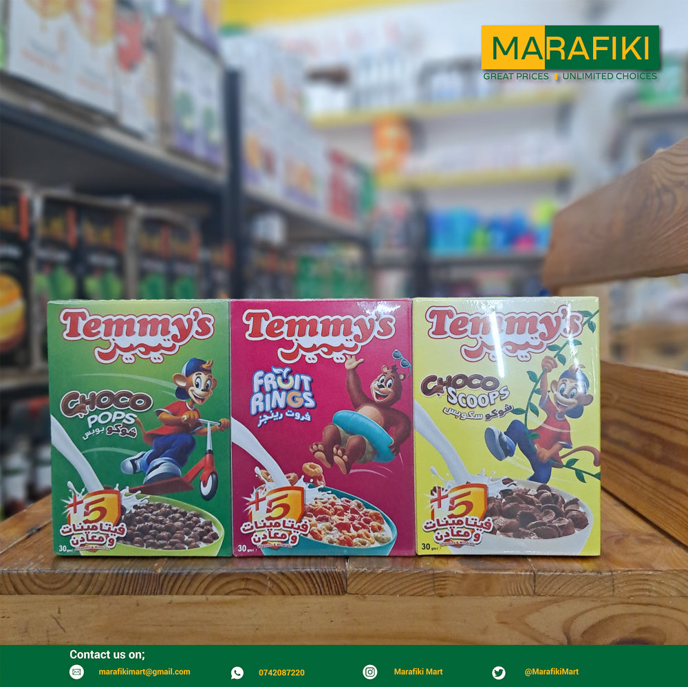 TEMMY'S MIXED CEREAL 6X30G PACK