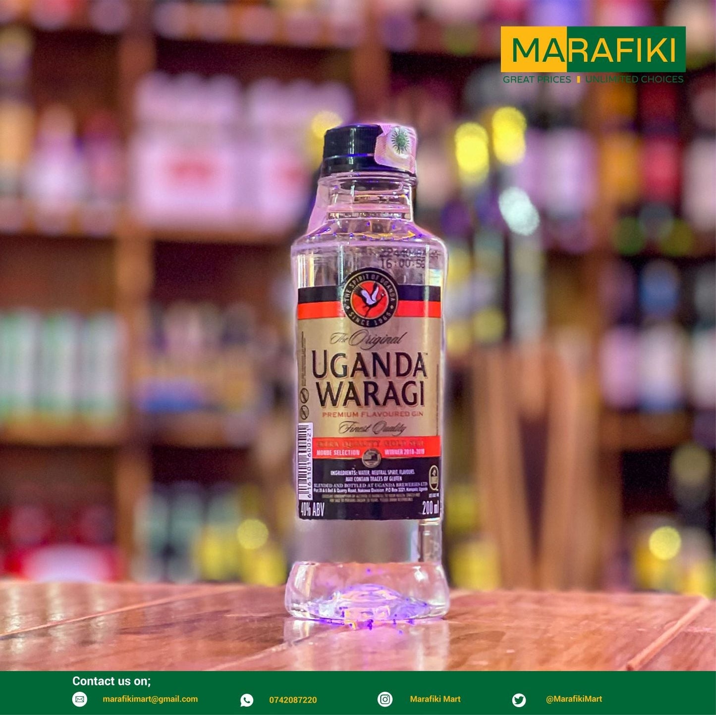 UGANDA WARAGI 200ML PLASTIC