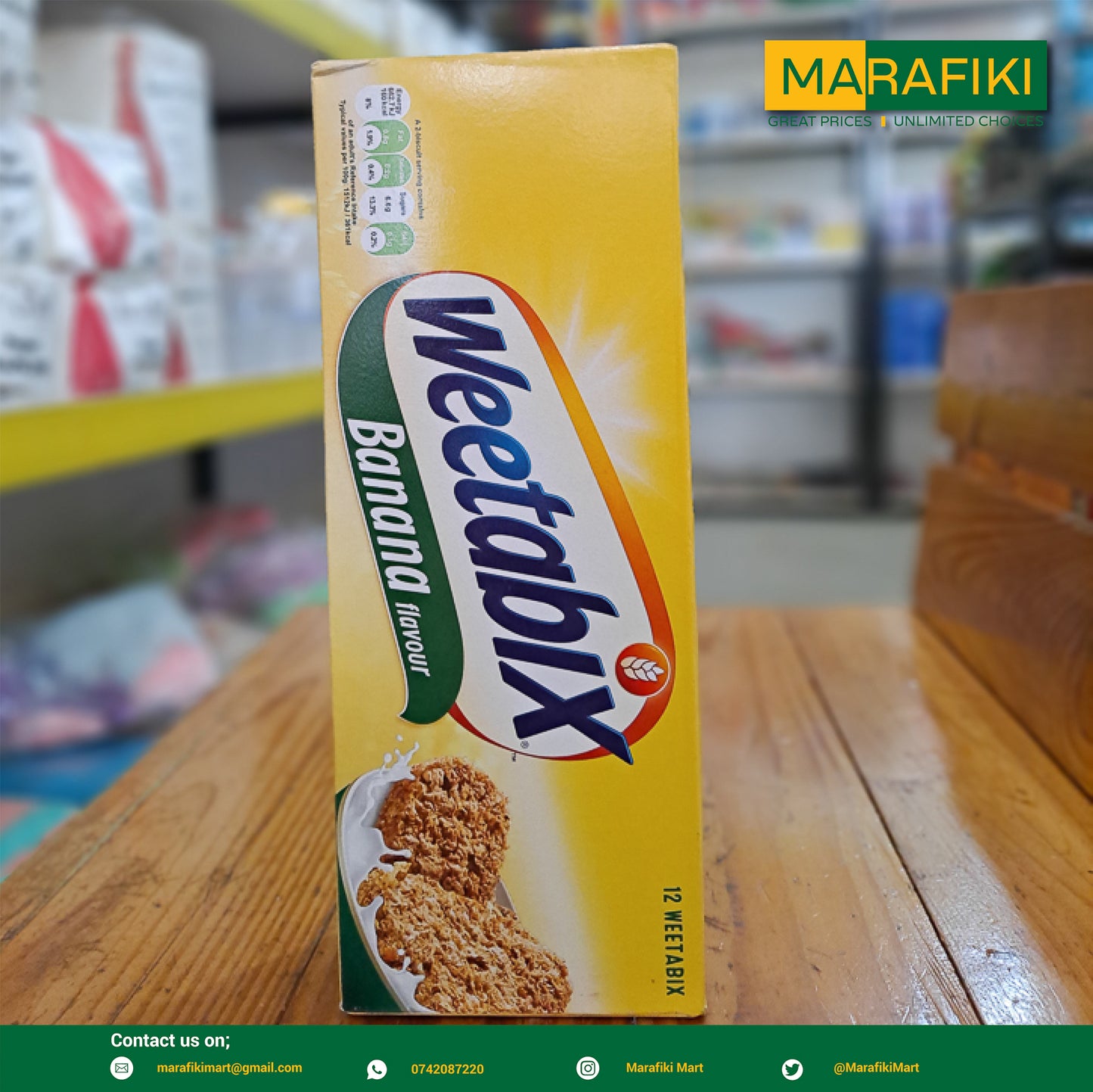 WEETABIX BANANA 250G