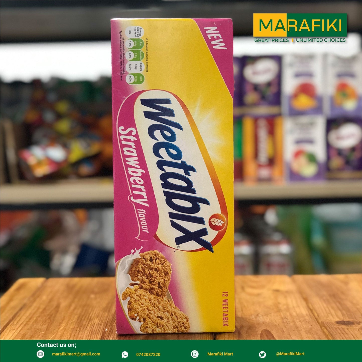 WEETABIX STRAWBERRY 250G