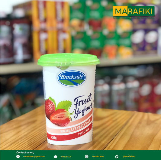BROOKSIDE F/YOGURT STRAWBEERIES  450G