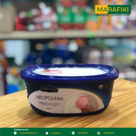 DAIRY LAND NEOPOLITAN 500ML