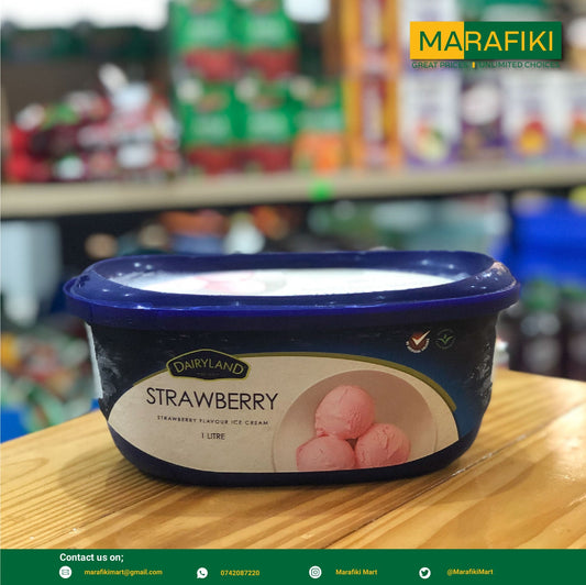 DAIRY LAND STRAWBERRY ICECREAM 1L