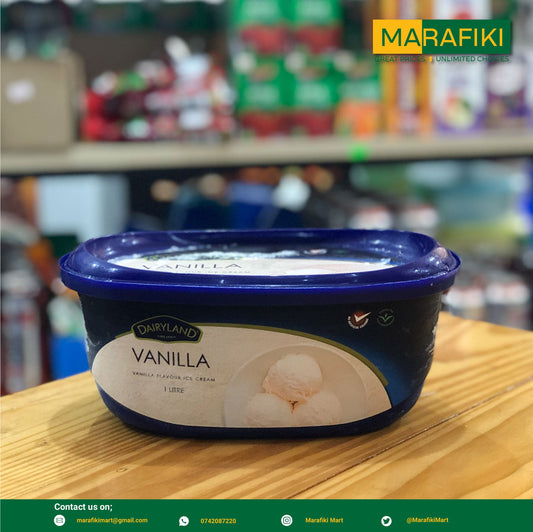 DAIRY LAND VANILLA ICECREAM 1L