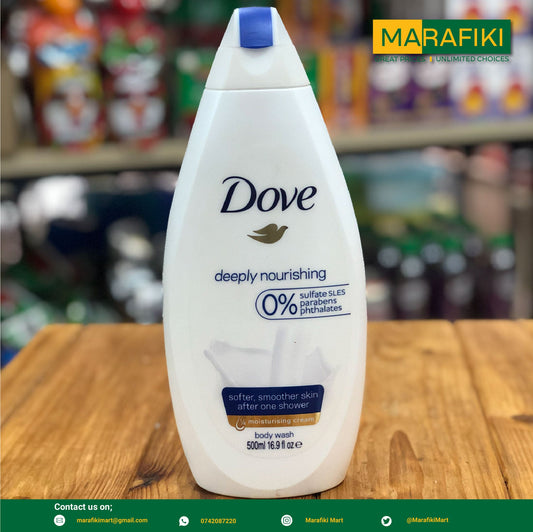 DOVE SHOWER GEL DEEPLY NOURSHING  500ml