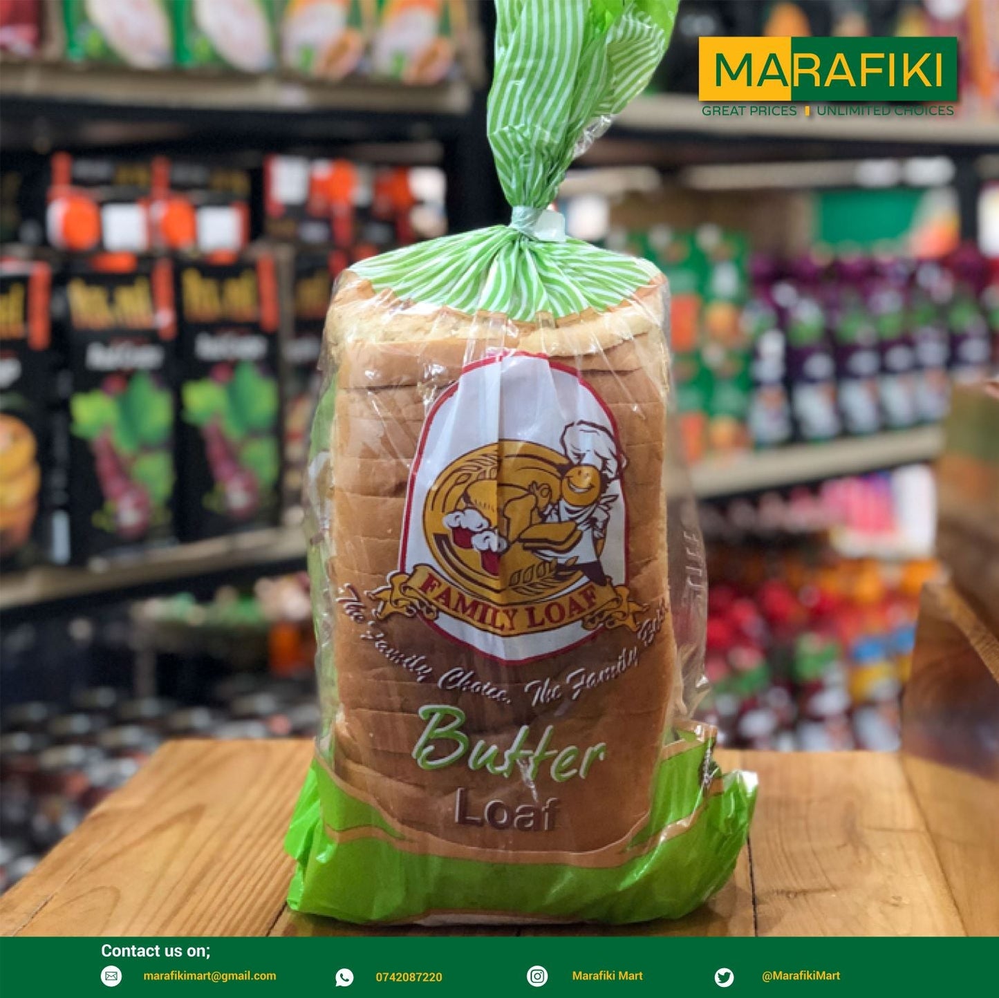 FAMILY LOAF BUTTER 1KG