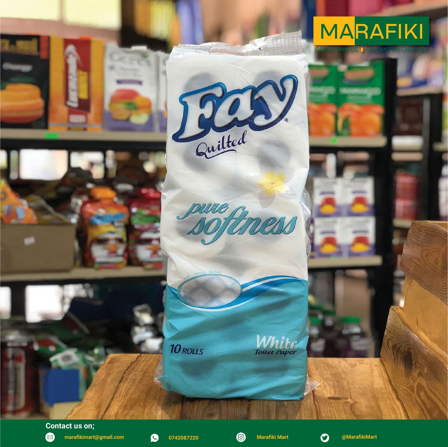 FAY TP BLUE 10 PIECES