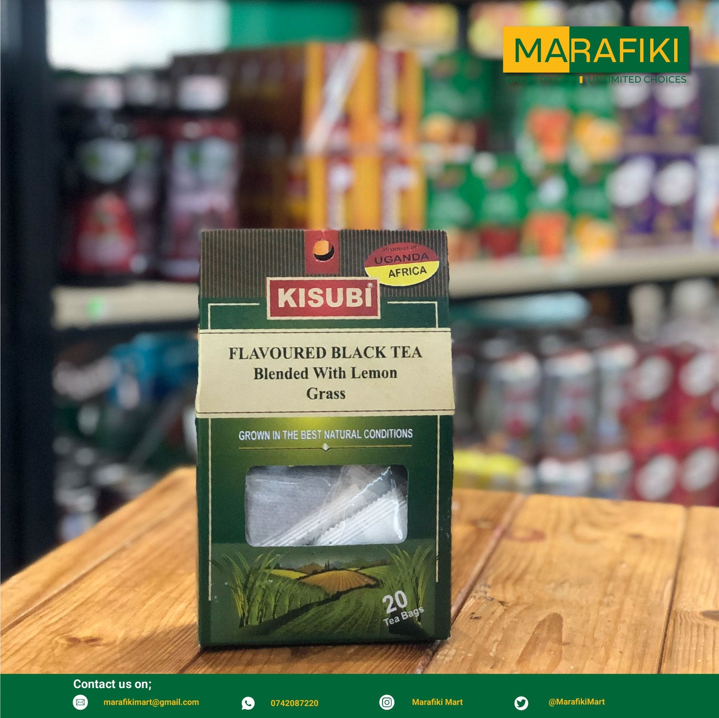 APA KISUBI HERBAL LEMON GRASS TEA 200G