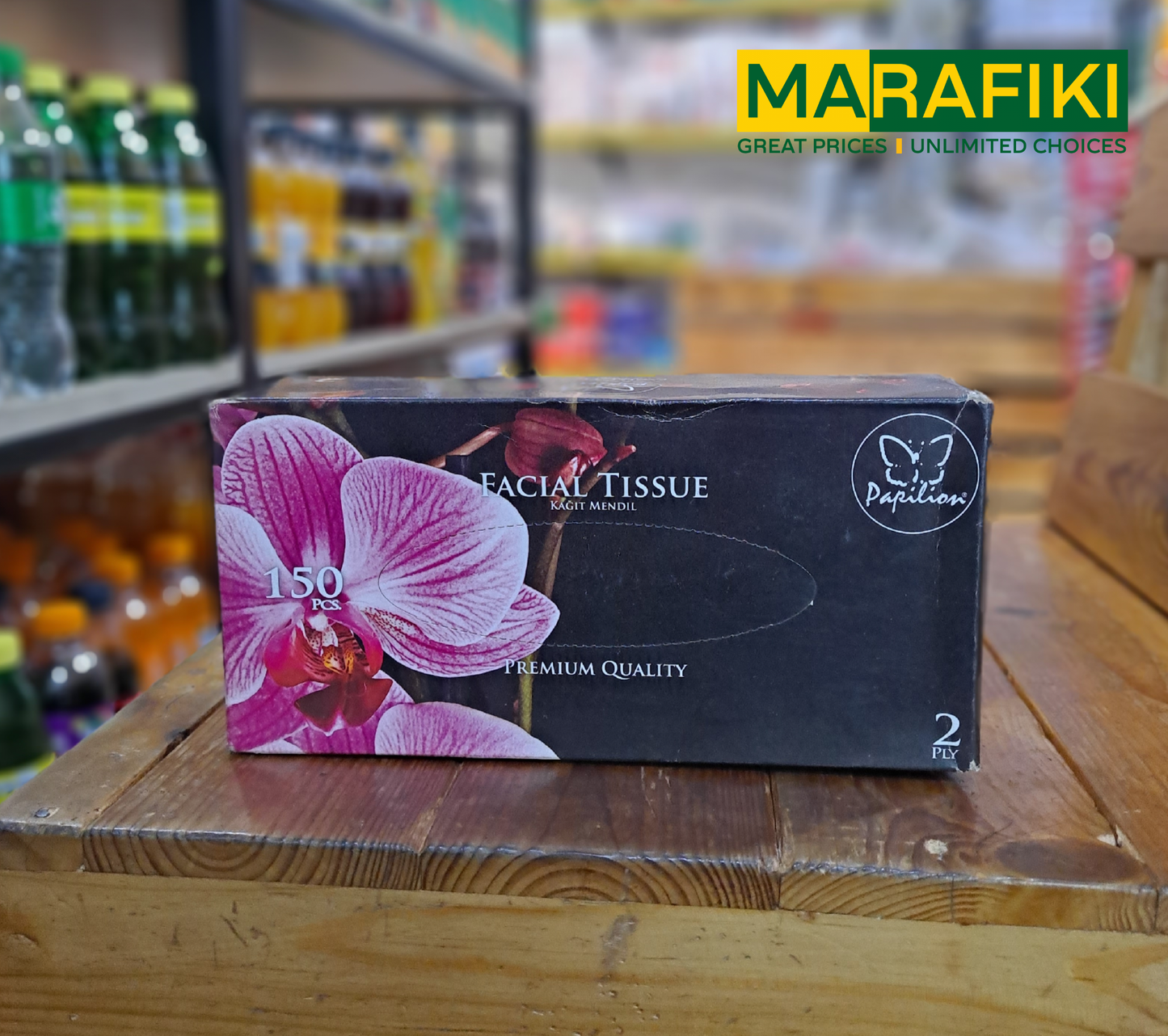 PAPILION CAR TISSUE AROMA PURPLE