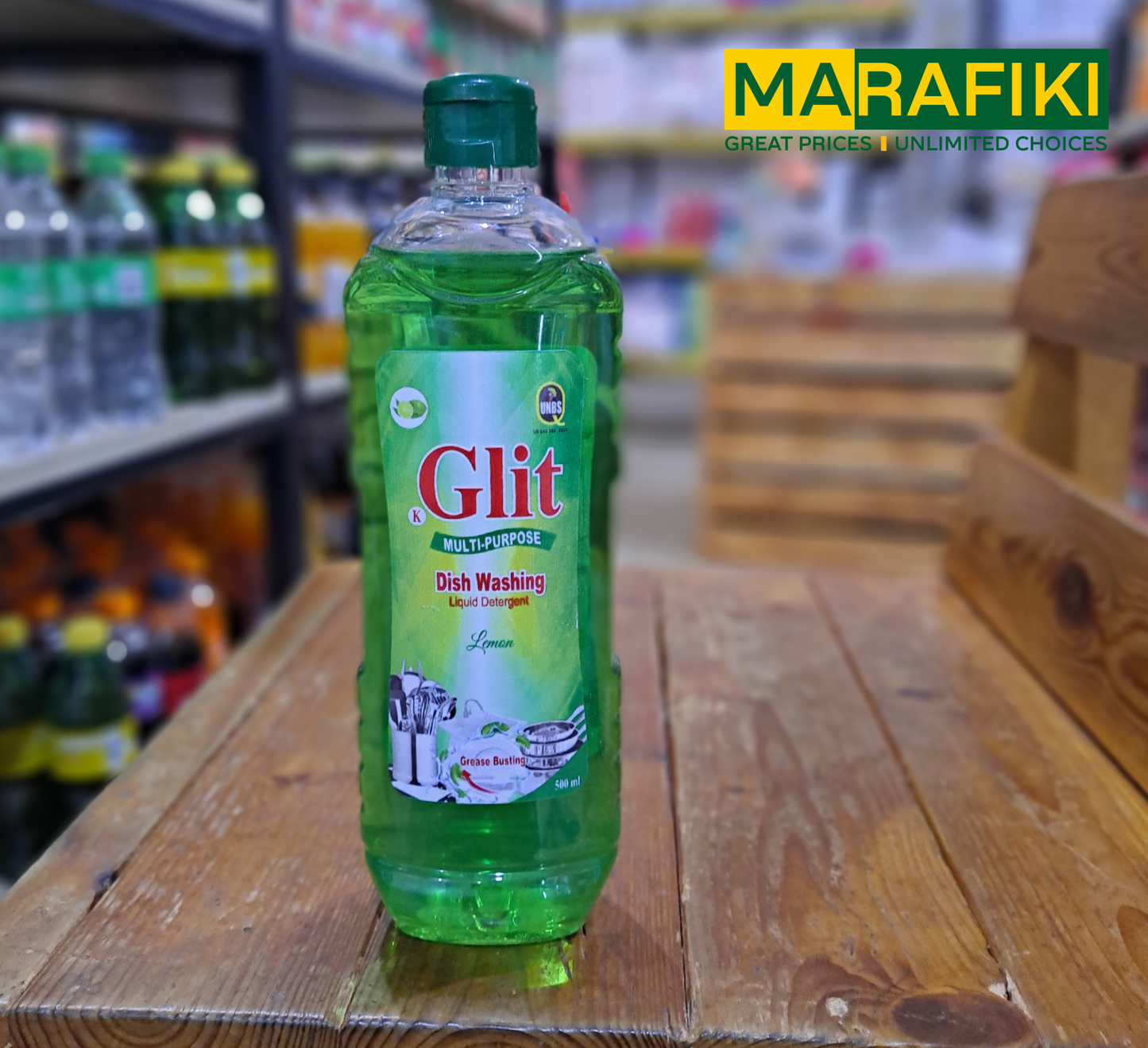 GLIT DISH WASH LEMON 500ML