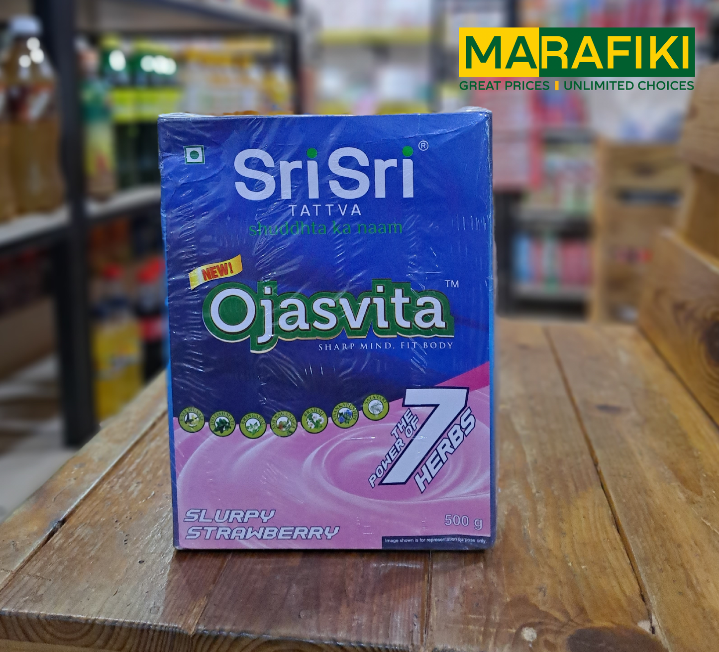 SRI SRI OJASVITA STRAWBERRY 500G