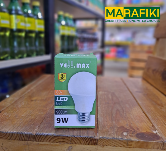 VE MAX LED BULB 9 SCREW