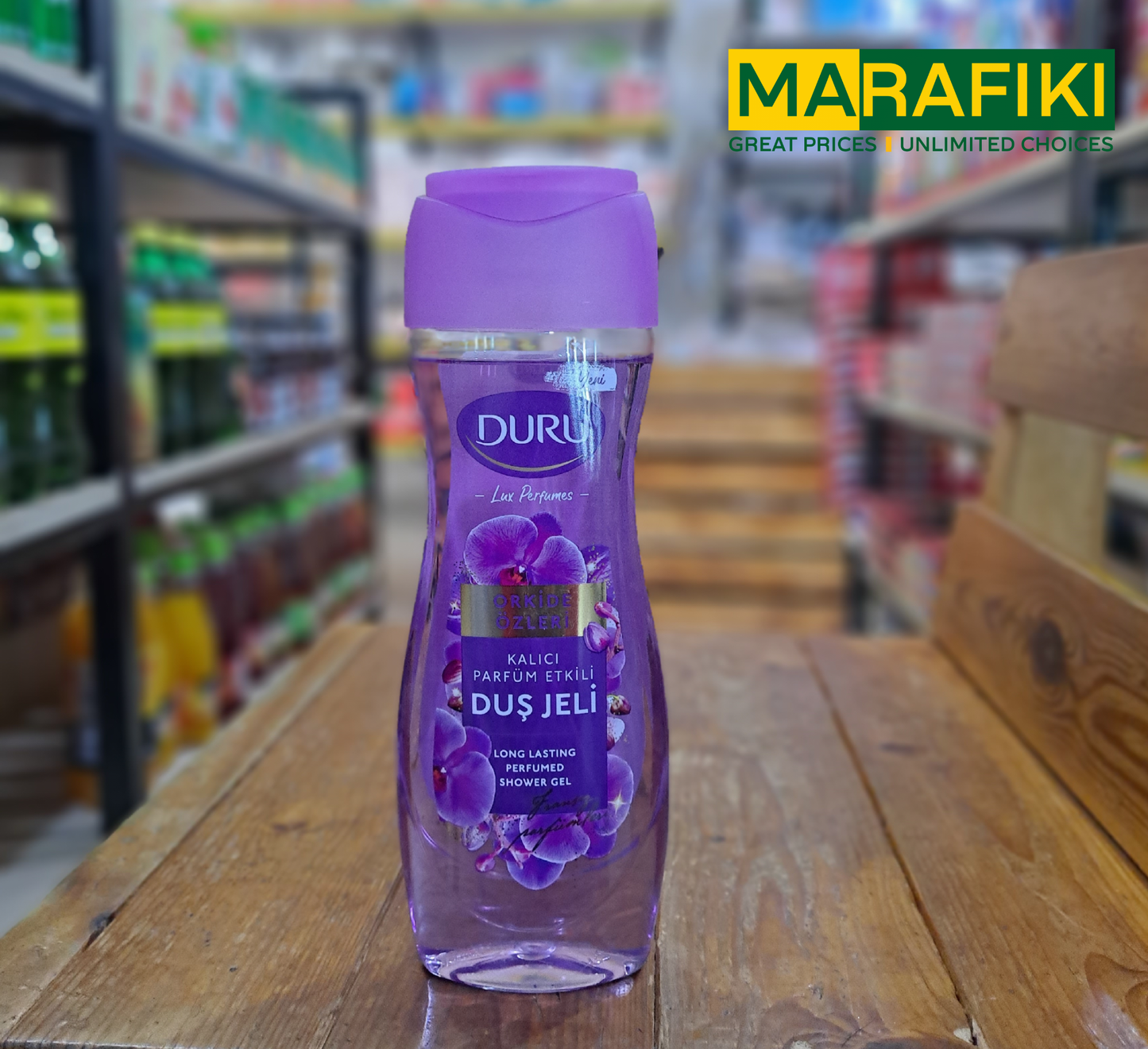 DURU LUX PERFUMES SHOWER GEL ORKIDE 450ML