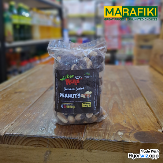 URBAN NUTS CHOCOLATE COATED100G