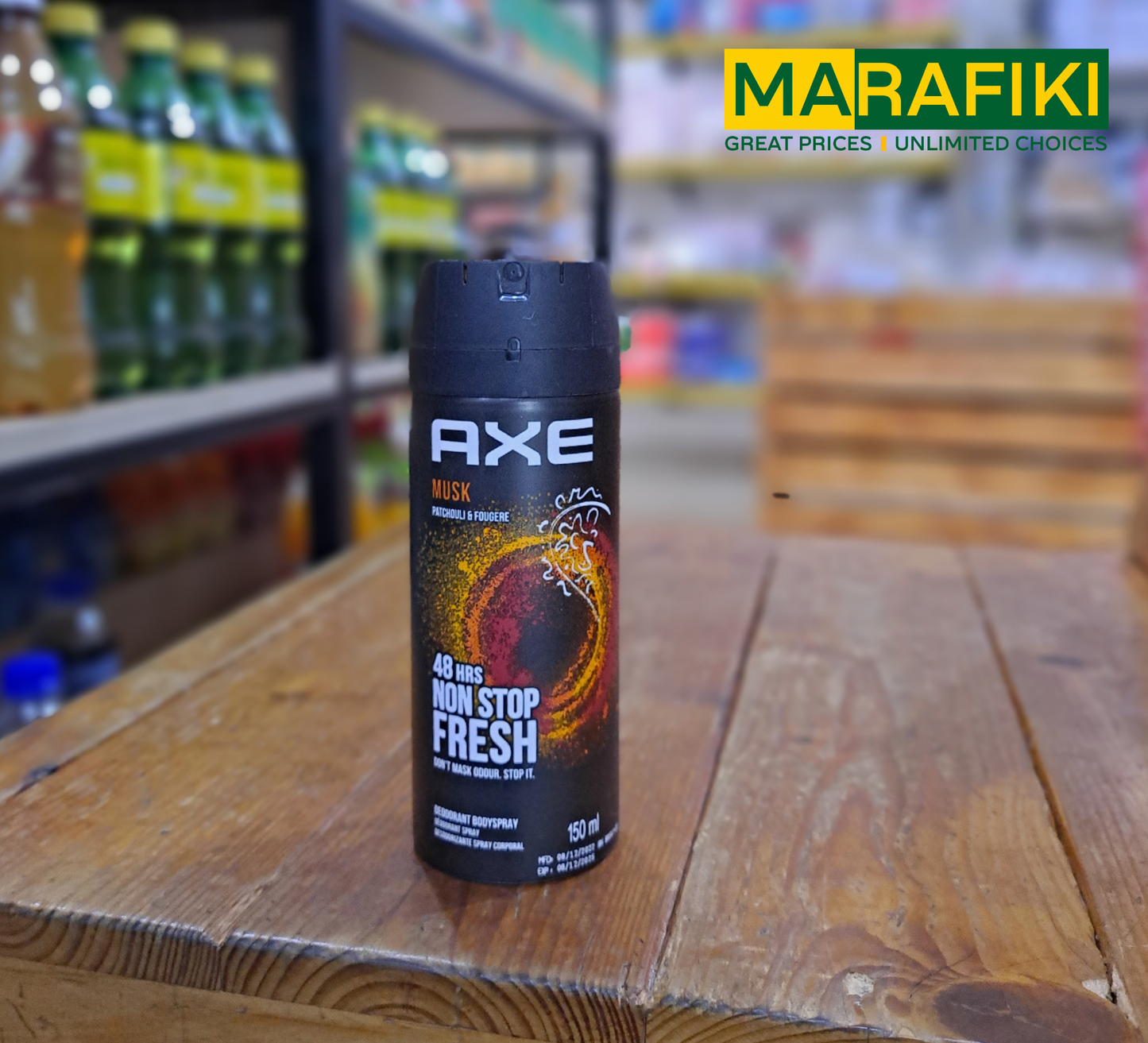 AXE MUSK NON STOP 150ML