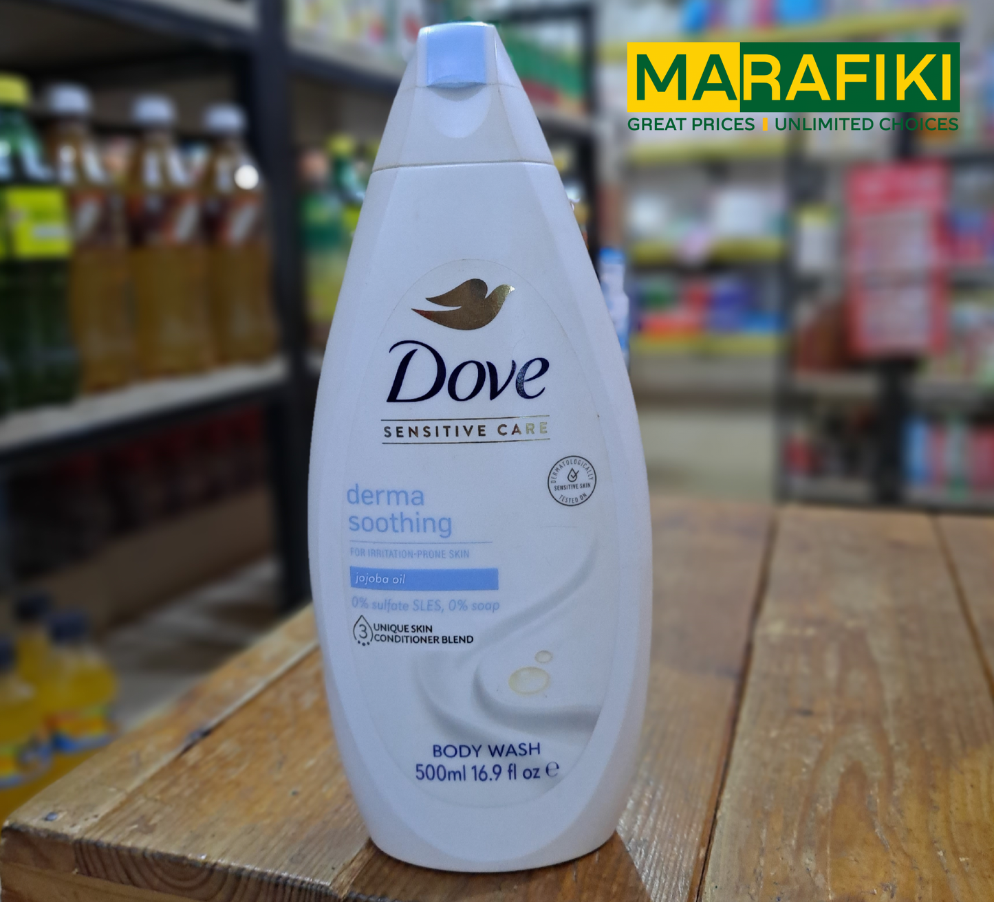 DOVE SHOWER GEL DERMA SOOTHING  500ML