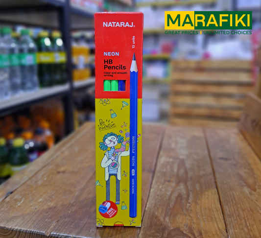 NATARAJ NEON PENCIL 12PCS