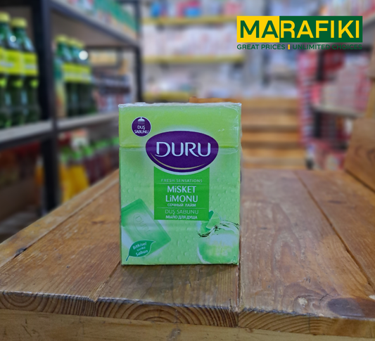 DURU SOAP LIME 600G -4PCS