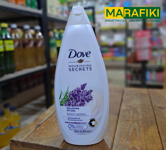 DOVE RELAXING RITUAL SHOWER GEL 750ML