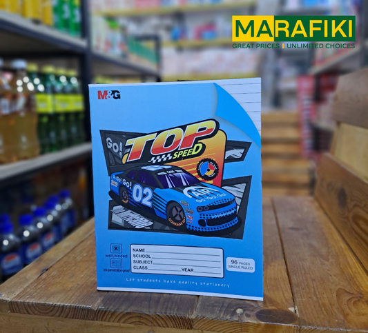 M&G TOP SPEED 96 PAGES SHORT EXERCISE BOOK