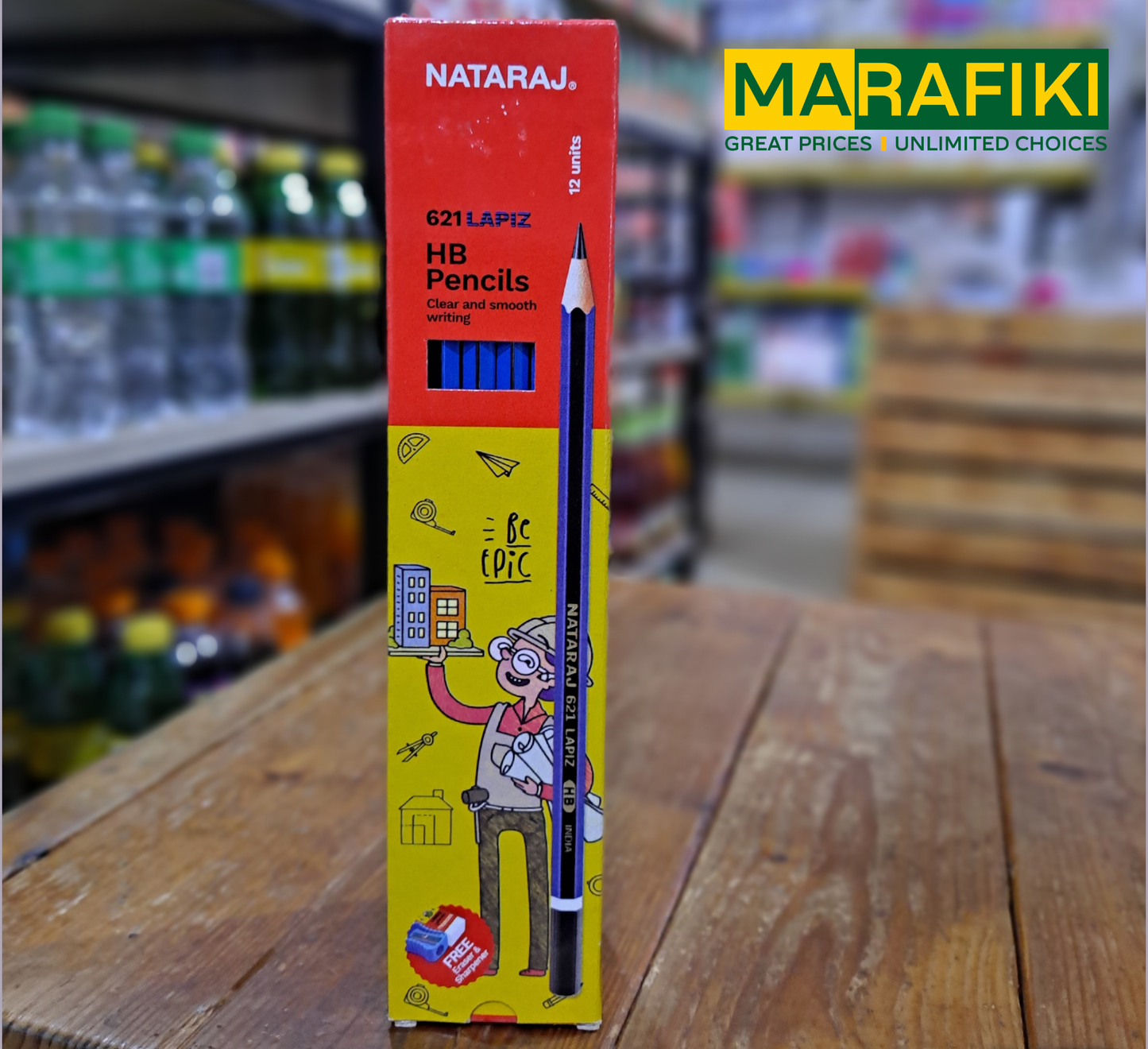 NATARAJ 621 LAPIZ PENCIL PACK