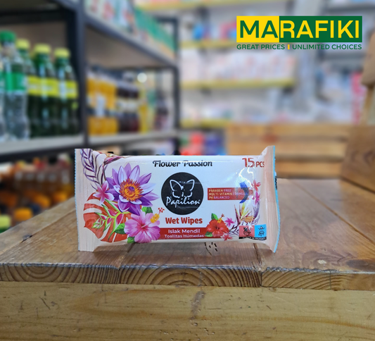 PAPILION POCKET WIPES FLOWER PASSION