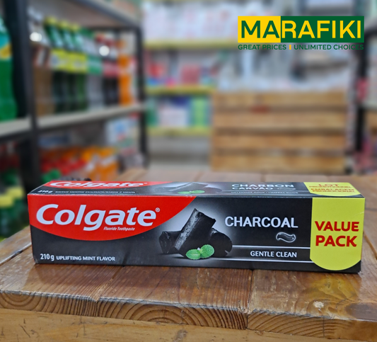 COLGATE TOOTHPASTE CHARCOAL VALUE PACK 210G