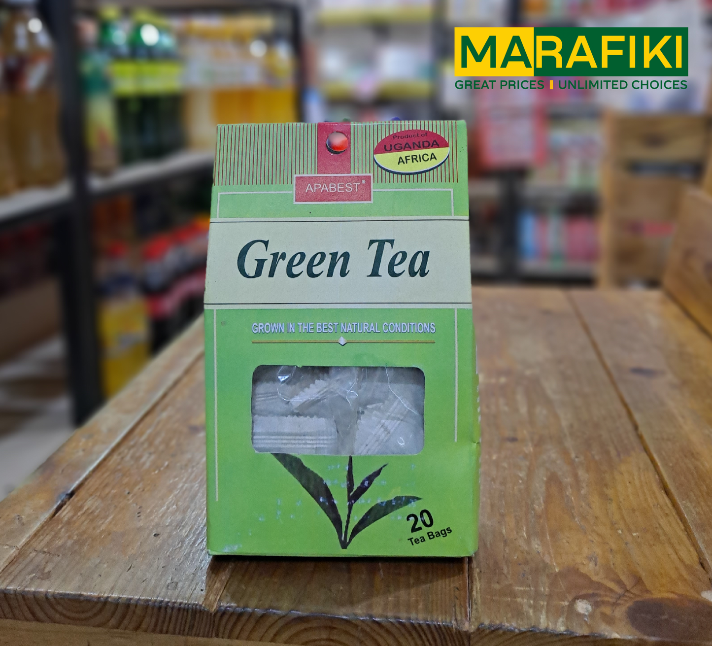 APA GREEN TEA BAGS 20TBS