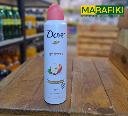 DOVE BODY SPRAY  APPLE & WHITE TEA 250ML