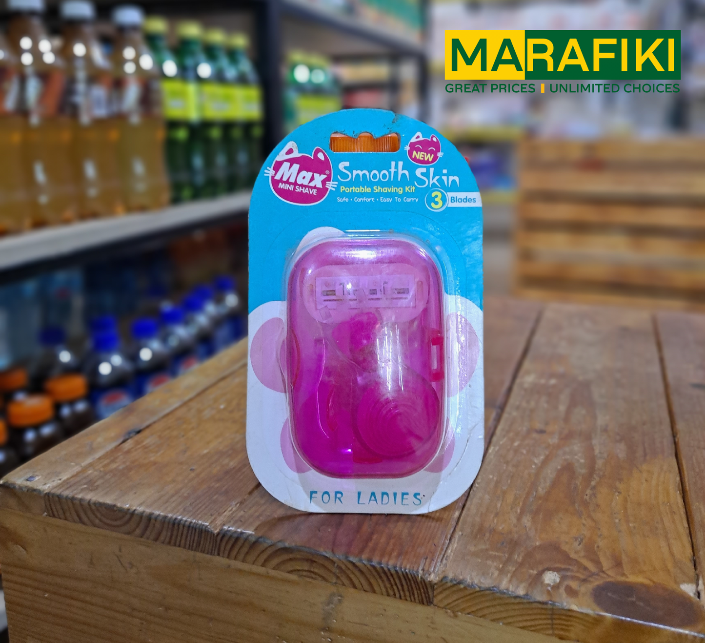 MAX MINI SHAVE SMOOTH SKIN 3 BLADES