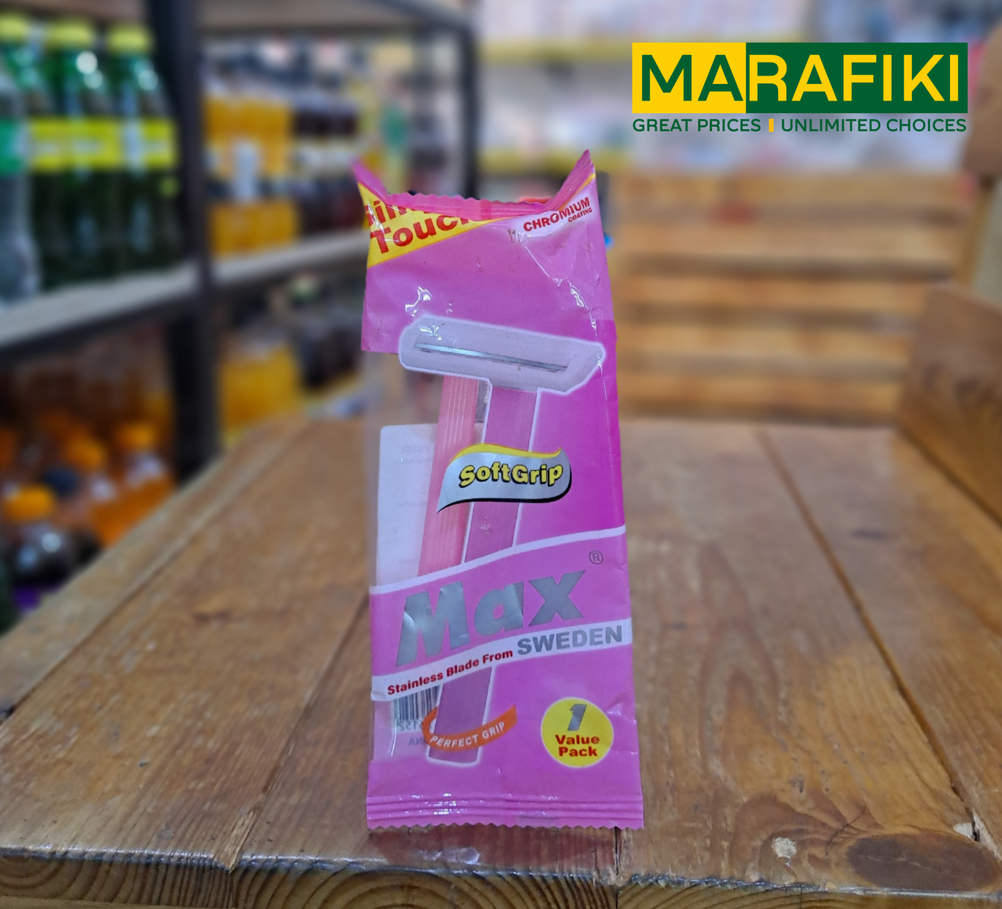 SOFTGRIP MAX SWEDEN 1 PIECE PINK