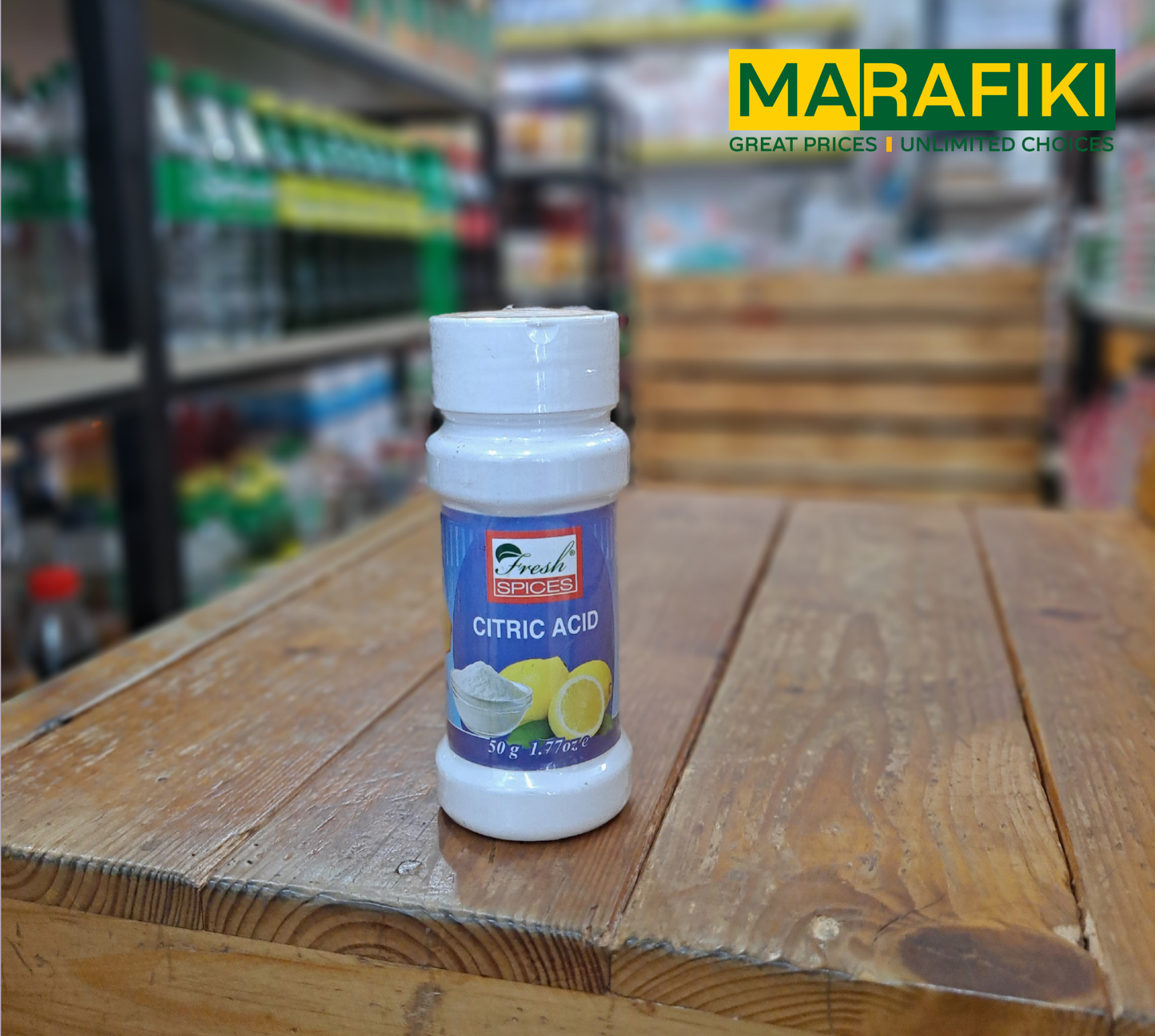 FRESH SPICES CITRIC ACID 50G