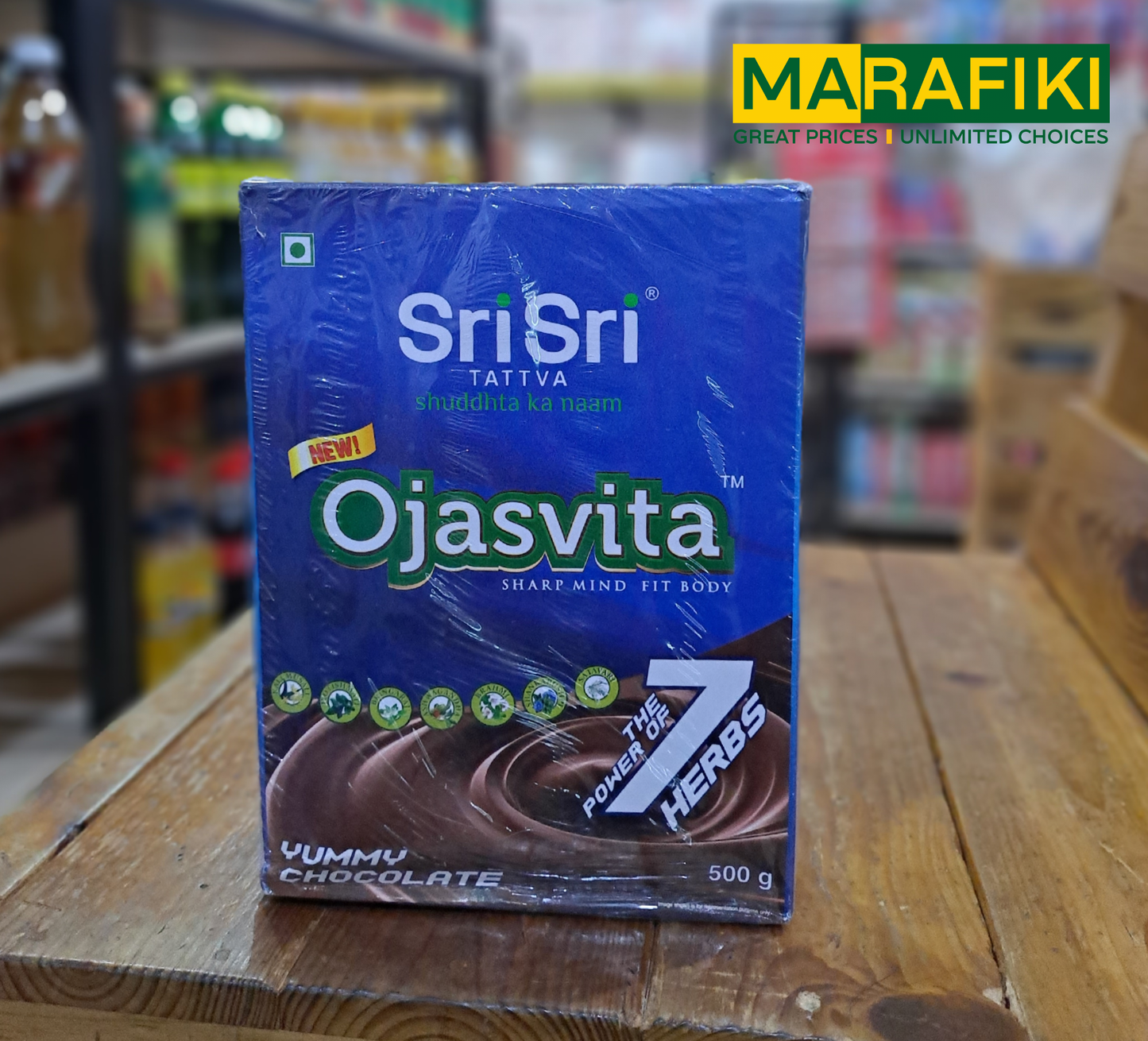 SRI SRI OJASVITA YUMMY CHOCOLATE 500G
