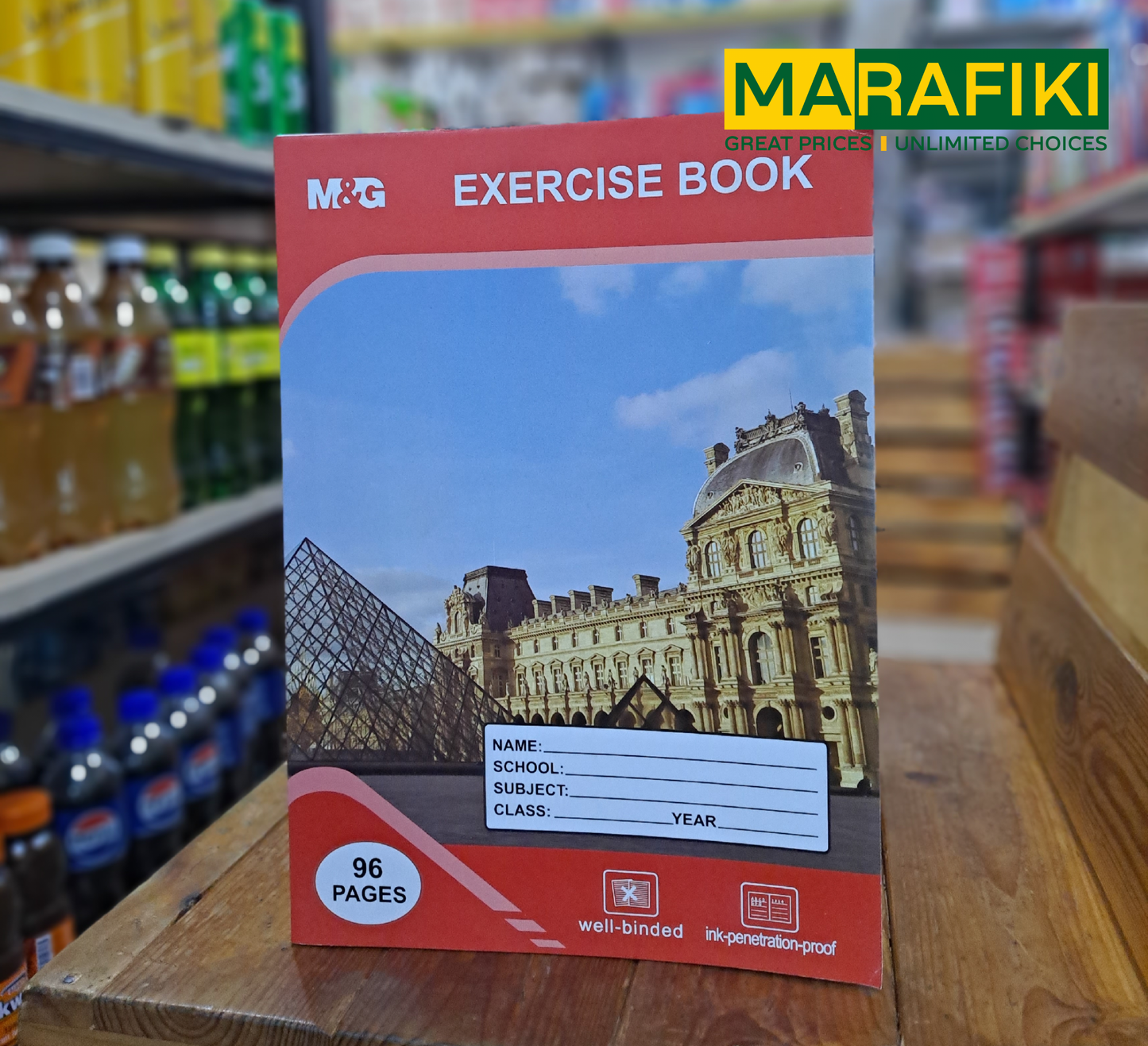 M&G EXERCISE BOOK 96 PAGES