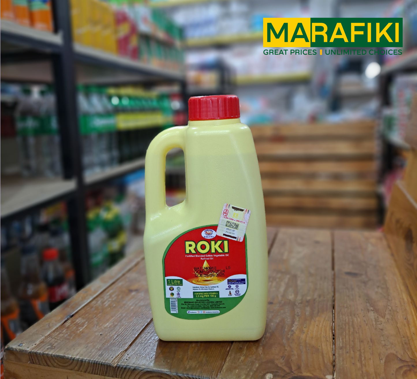 ROKI COOKING OIL 1L