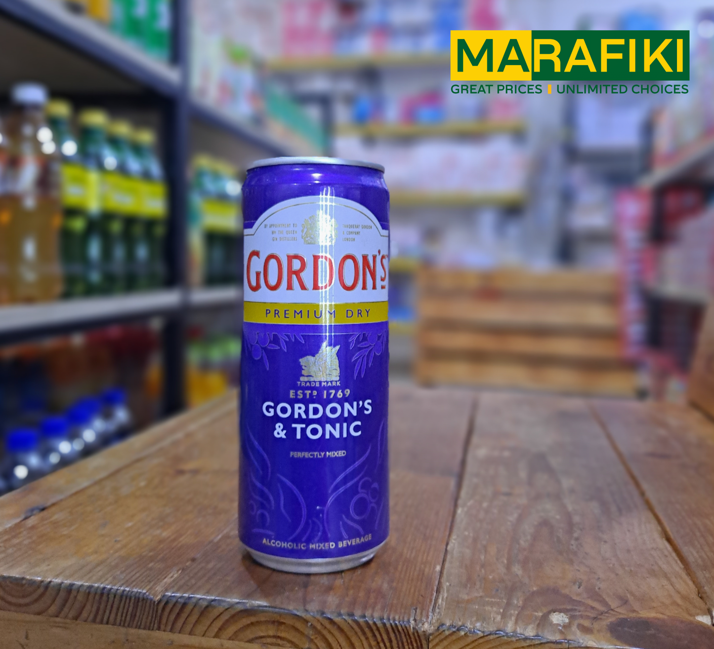 GORDON'S & TONIC PREMIUM DRY 330ML