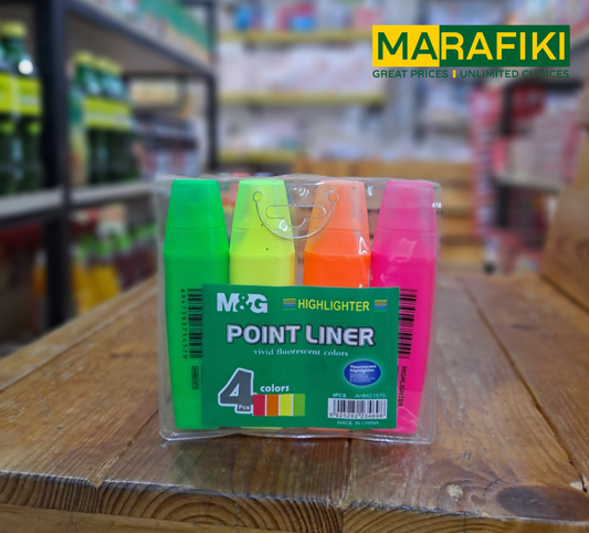 M&G COLORED HIGHLIGHTERS 1PACK AHM21576