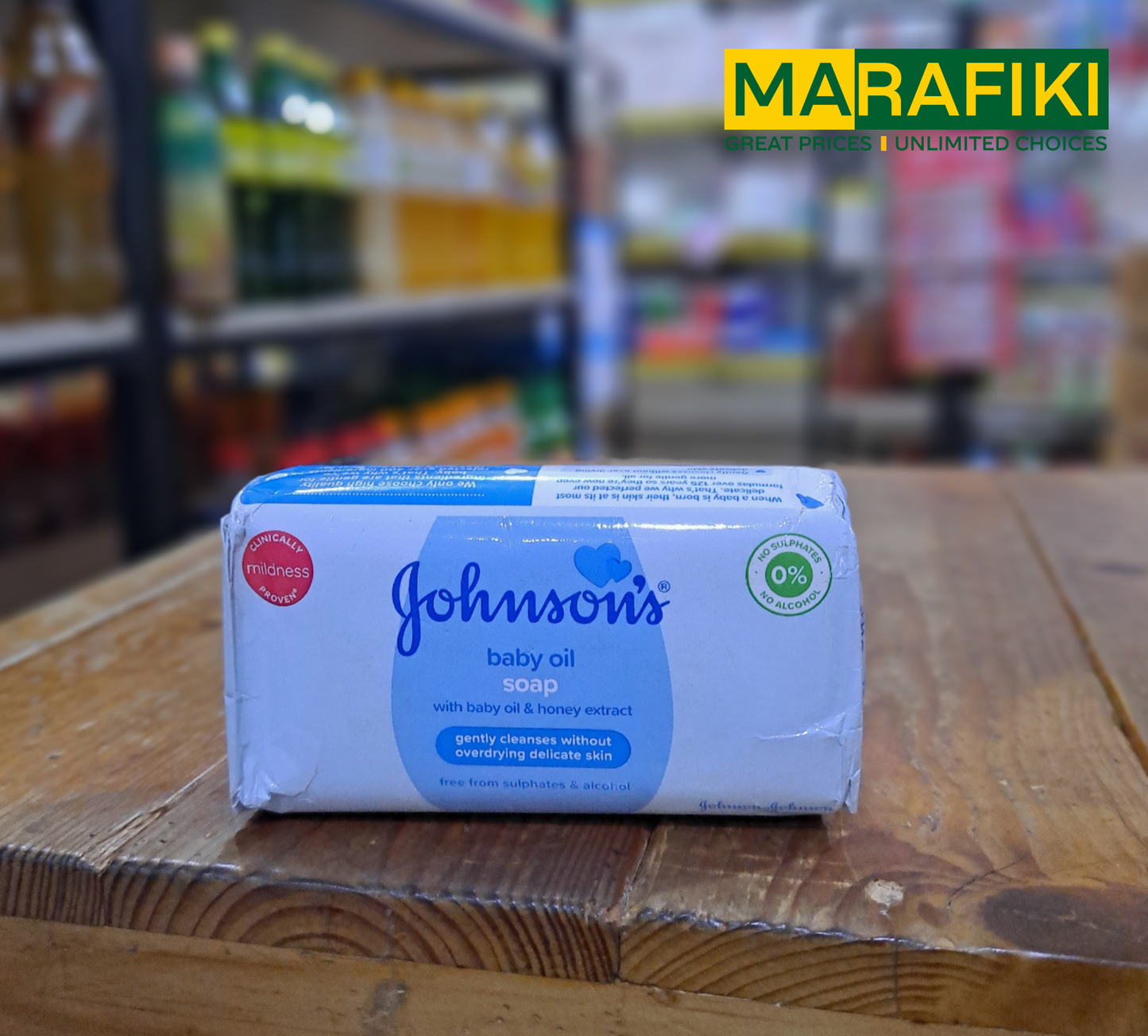 J&J BABY SOAP OIL 175G