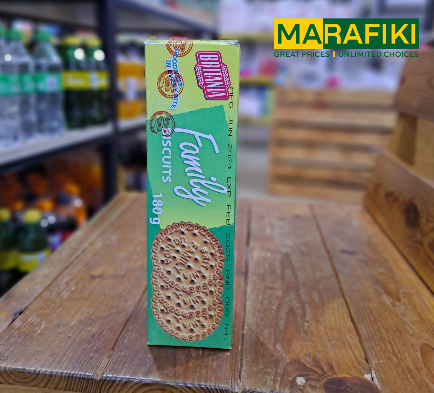 BRITANIA FAMILY BISCUIT 180G