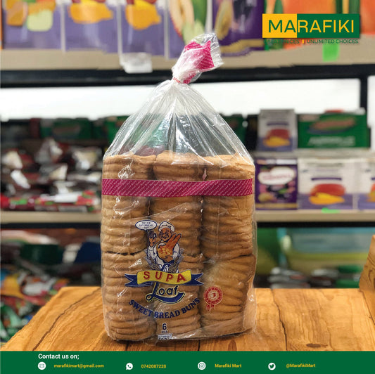 SUPA LOAF ROUND BUNS 6PCS